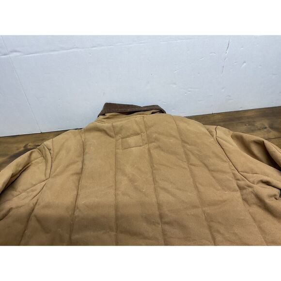 Walls Outdoors Men's 2XL Quilted Work Jacket Zipper Front Distressed - Picture 16 of 16